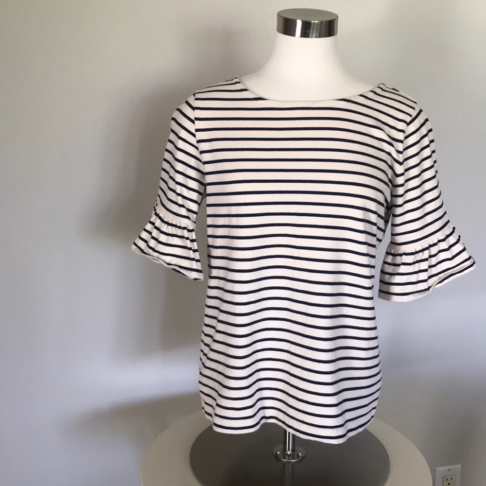 Striped top by J. Crew